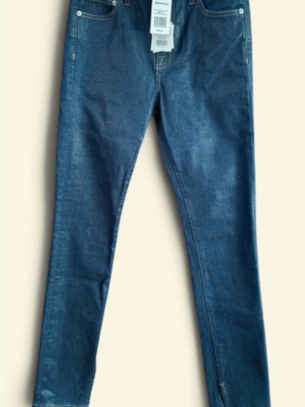 Jonathan Simkhai, size 27, Rai High Rise Ankle Skinny Jean, NWT